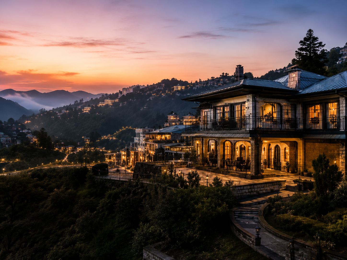 Mussoorie landscape