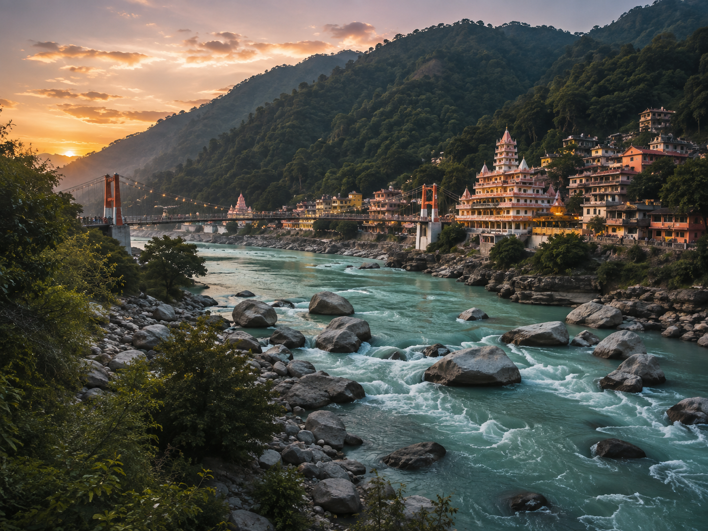 Rishikesh landscape